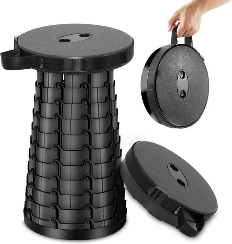 Telescopische Opvouwbare Kruk - Draagbaar - Camping Vissen - Indoor - Vakantie