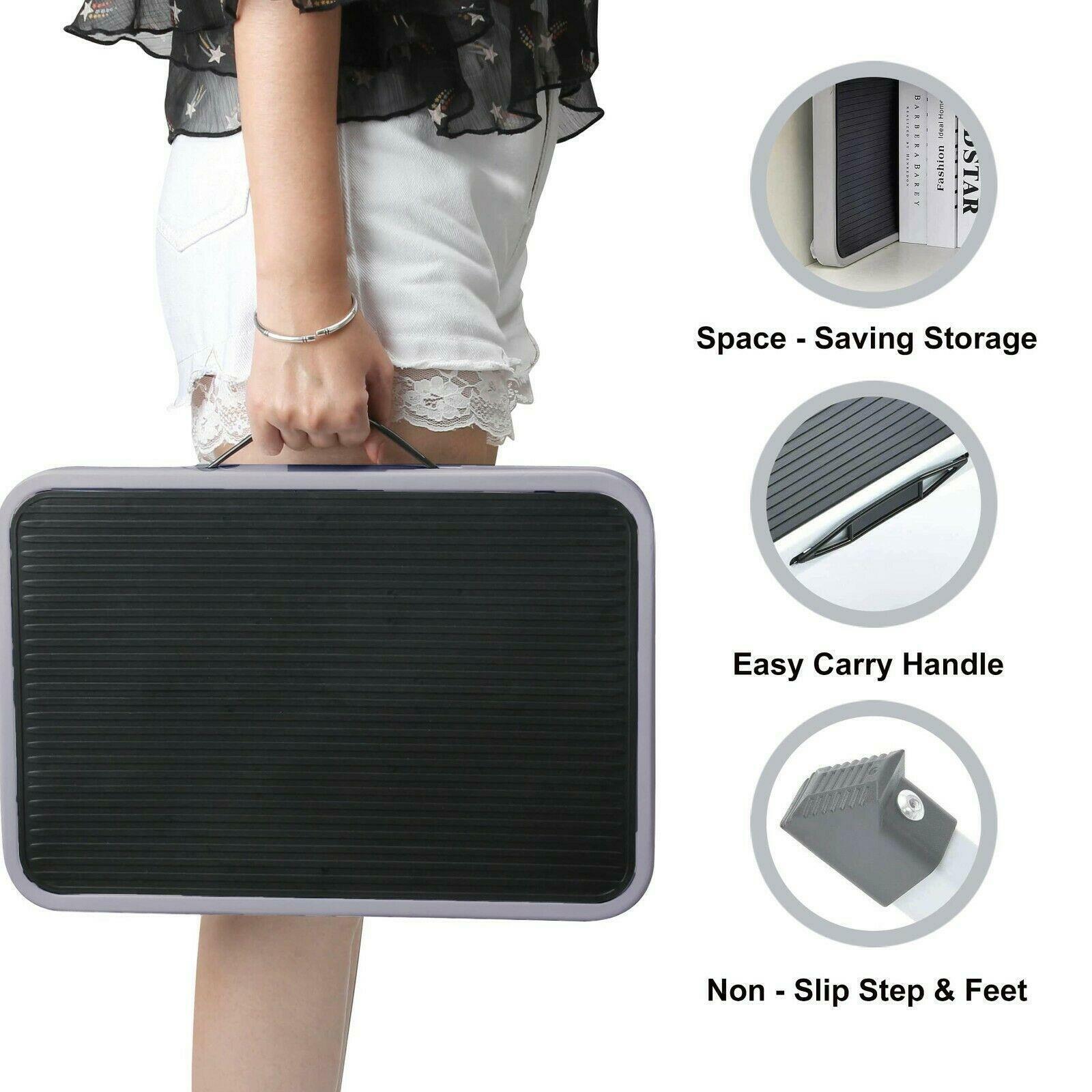 Image 11 - ANTI SLIP FOLDING METAL STEP STOOL FOLDABLE COLLAPSIBLE KITCHEN STEEL STURDY