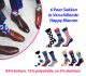 6 Paar Sokken in Verschillende Happy Kleuren