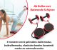Multifunctioneel Ab Roller met Roterende Schijven en Oefengids