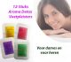 12-Stuks Aroma Detox Voetpleisters in 4 Geuren