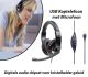 USB Koptelefoon met Microfoon