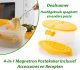 4-in-1 Magnetron Pastakoker Inclusief Accessoires en Recepten