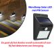 Wandlamp Solar LED met PIR Sensor