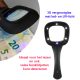 Vergrootglas met led- en UV-licht