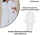 Uniseks Wit Badjas Shawlkraag 100% Katoen XL