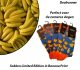 4-Paar Sokken Limited Edition in Banana Print van 78% Katoen