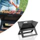 Het hele jaar door BBQ'en met de Vouwbare Draagbare Barbecue