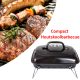 Compact Houtskoolbarbecue 34 x 22,5 x 22 cm - Staal