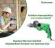 Klopboor Machine 500 Watt Verplaatsbaar Handvat voor Optimale Grip