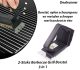 2-Stuks Barbecue Grill Borstel 3 in 1