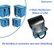 2-Stuks Koeltassen Blauw 12 Liter