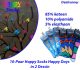 10-Paar Happy Socks Happy Days in 2 Dessin