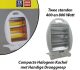 Compacte Halogeen Kachel met Handige Draaggreep