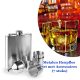 Metalen Heupfles Set met Accessoires (7 stuks)