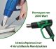 Heteluchtpistool met 4 Verschillende Mondstukken 2000W