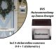 RVS Huisnummerlamp op Zonne-Energie