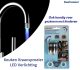 Keuken Kraansproeier Blauw Rood LED Verlichting