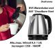 RVS Waterkoker met 360 ​° Draaibare Voet