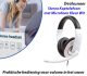 Stereo Koptelefoon met Microfoon Kleur Wit