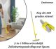 2-in-1 Milieuvriendelijk Zelfuitwringende Mop met Spons