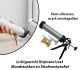 Lichtgewicht Kitpistool met Mondstukken en Kitafwerkprofiel