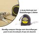 2-Stuks Rolmaat met Sleutelhanger 2-Meter