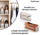6-Stuks Verstelbare Schoenenorganizer