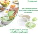 6 in 1 Multifunctionele Rasp-Snijder met Accessoires en Recepten