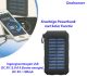 Krachtige Powerbank met Solar Functie 5.000 mAh Laadvermogen