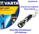 Varta Mini Sleutelhanger LED-Zaklamp Inclusief een Originele Batterij