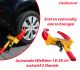 Universele Wielklem 18-28 cm Inclusief 2 Sleutels