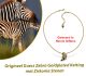 Origineel Guess Zebra Goldplated Ketting met Zirkonia Stenen